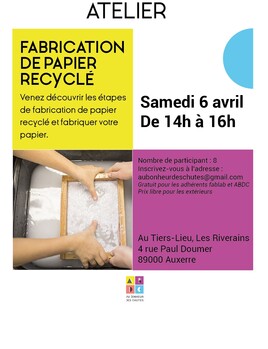 Affiche Atelier-Avril