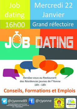 22.01 Affiche job dating new