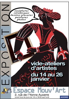 Affiche vide atelier Mouv art