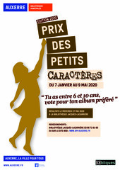 Affichette A4 les petits caractères 2020