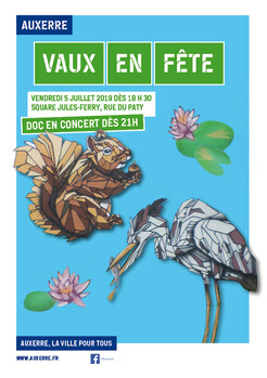 5.07 - affiche fête de vaux