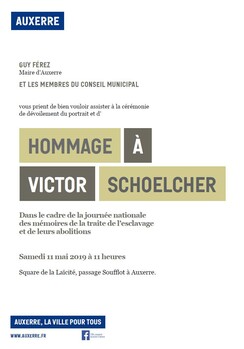 Image invitation Victor Schoelcher