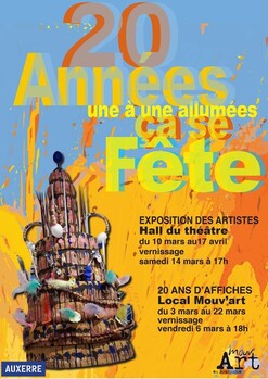 20 ans mouv art affiche