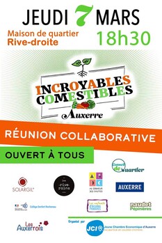 Affiche comestibles