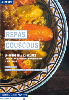 Affiche Repas couscous A4 - R° coul - 50 exp(2)