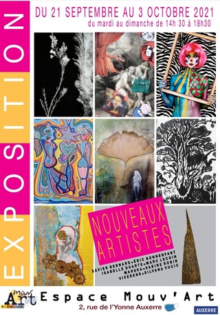 Expo Mouvart 21sept au 3 oct