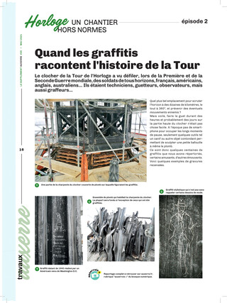 Graffitis de la tour de l'horloge