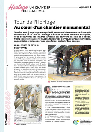 Article Horloge - Auxerrois Magazine - Avril 2021