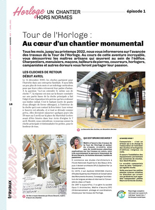 Article Horloge - Auxerrois Magazine - Avril 2021