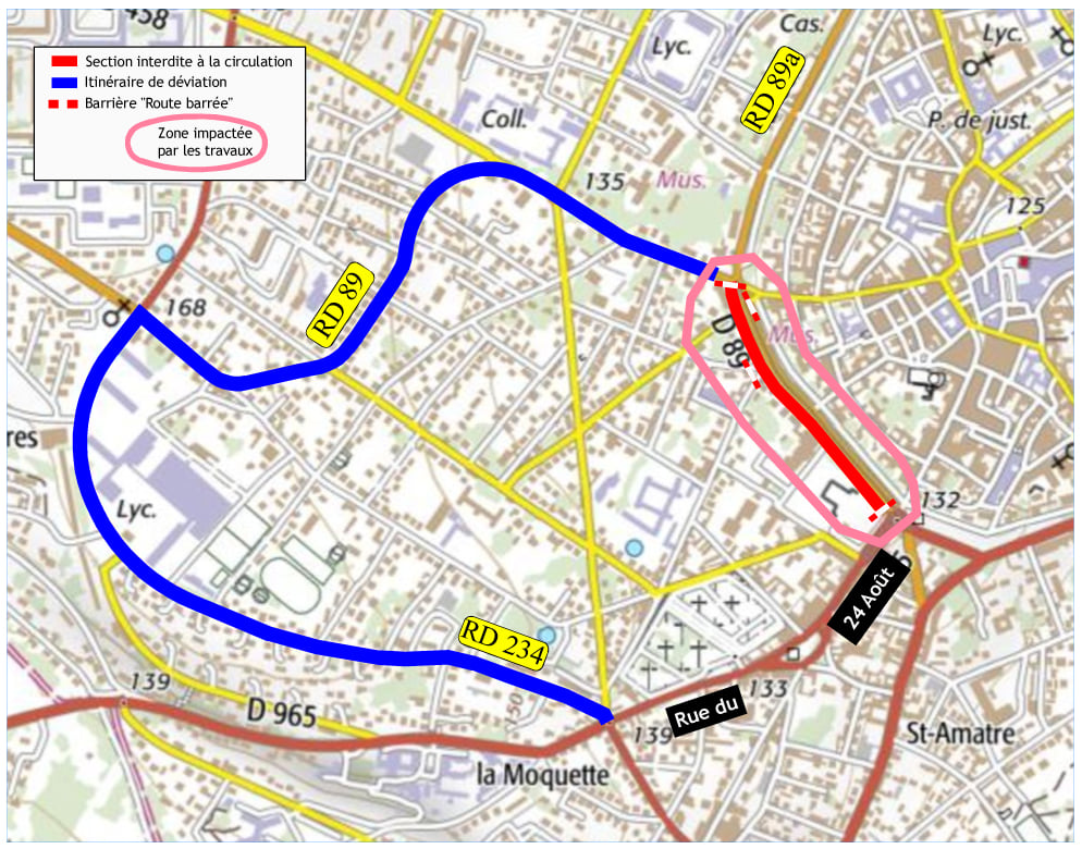 travaux boulevard du 11 novembre